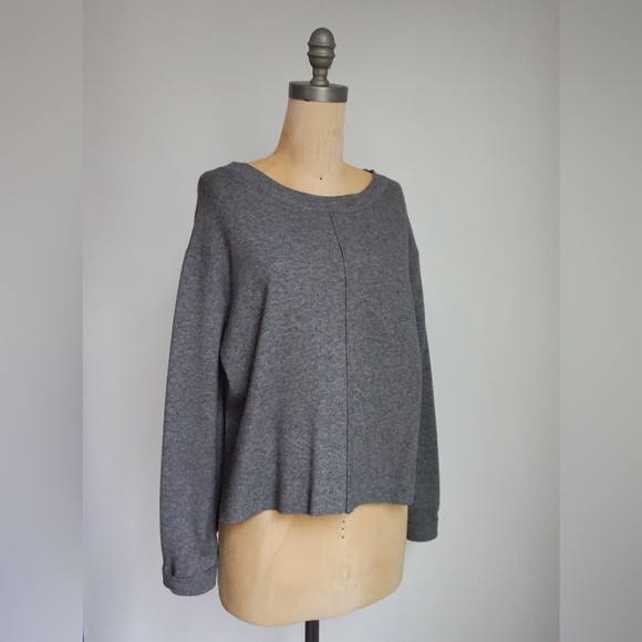Zara grey oversized look sweater - L - Picture 1 of 2